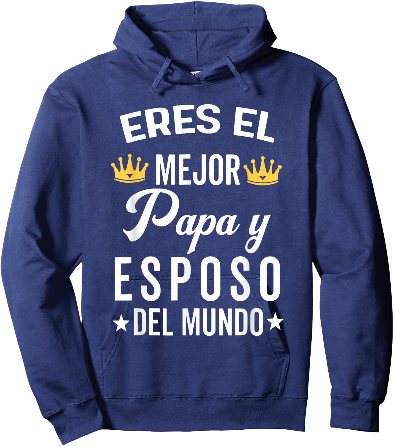 Eres Un Papa Genial Y El Mejor Abuelo En Todo El Mundo Hoodie - Hoodie | Navy