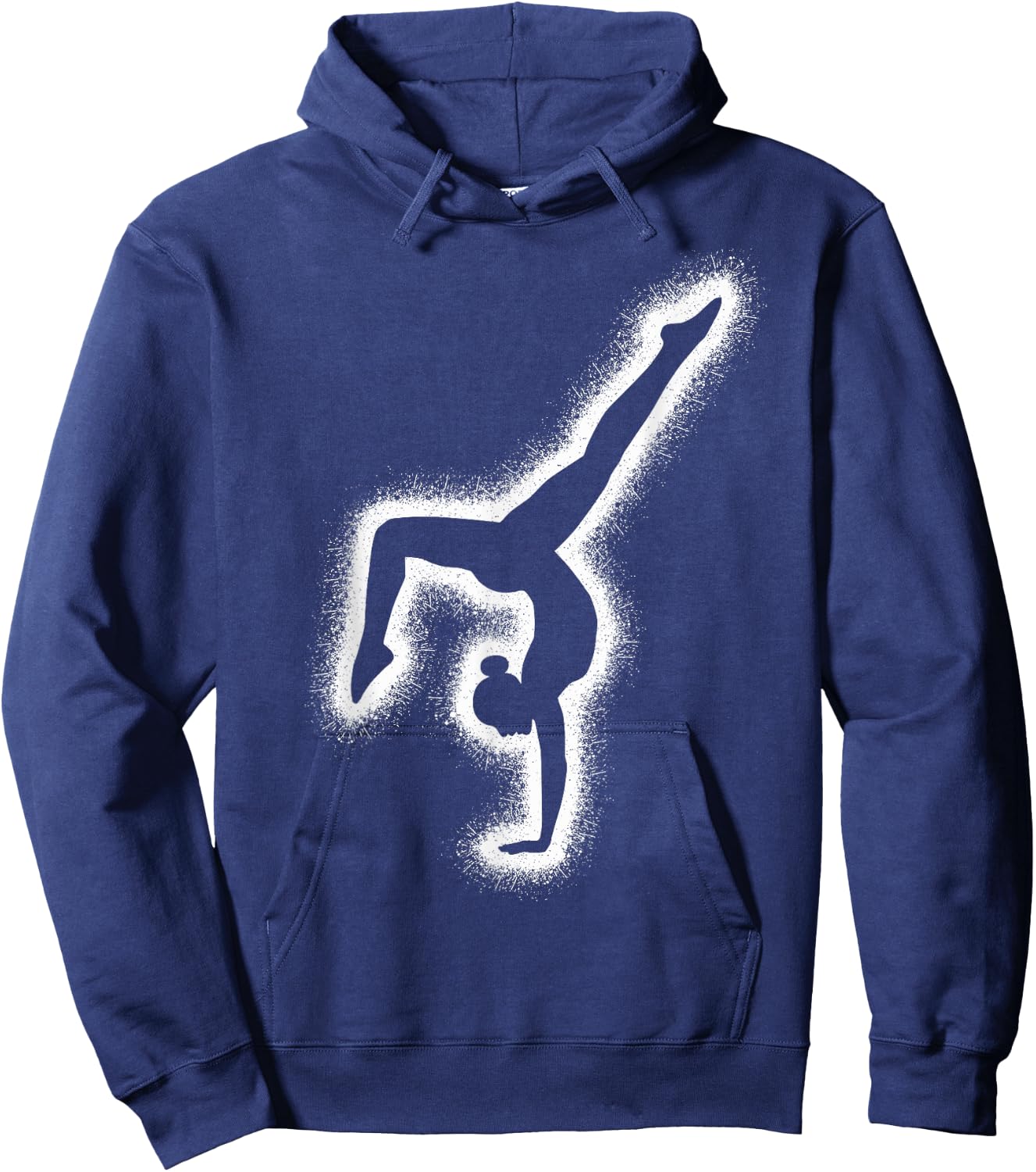 Gymnastics Handstand Girls Kids Gymnastics Women's , black Hoodie - Hoodie | Navy