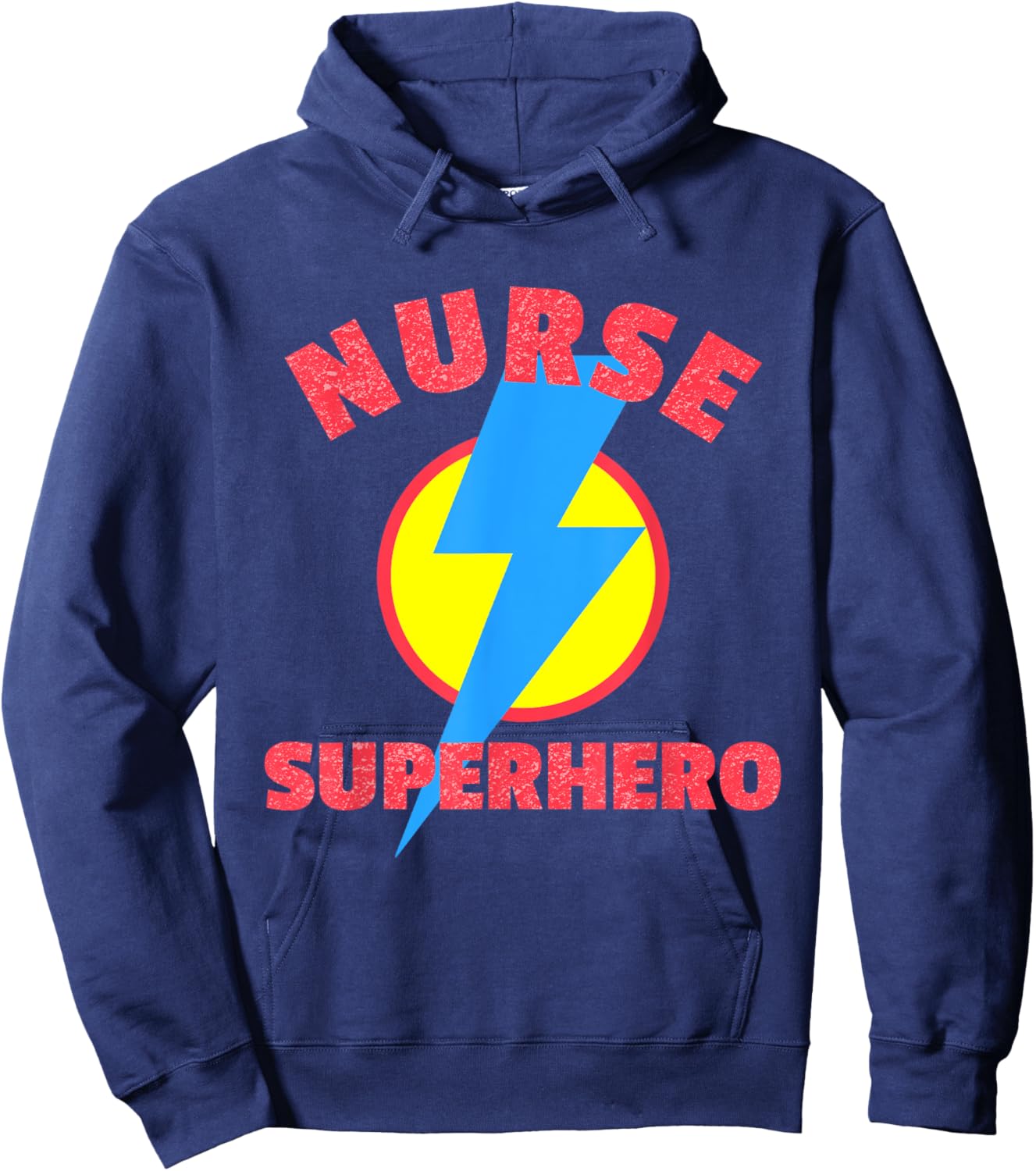 Nurse Superhero - RN Funny Halloween for Nurse Hoodie - Hoodie | Navy