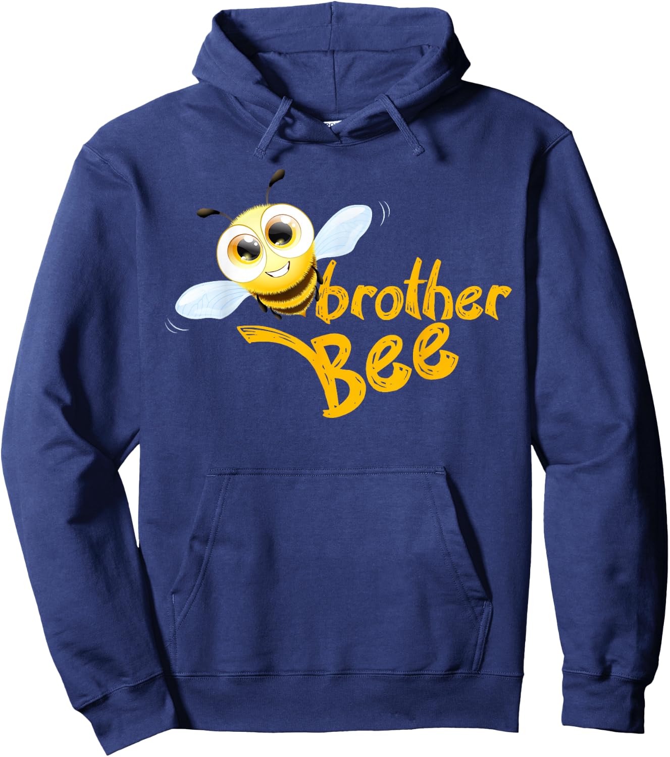 Brother Bee Family Matching Bro Present Brother Bee Hoodie - Hoodie | Navy