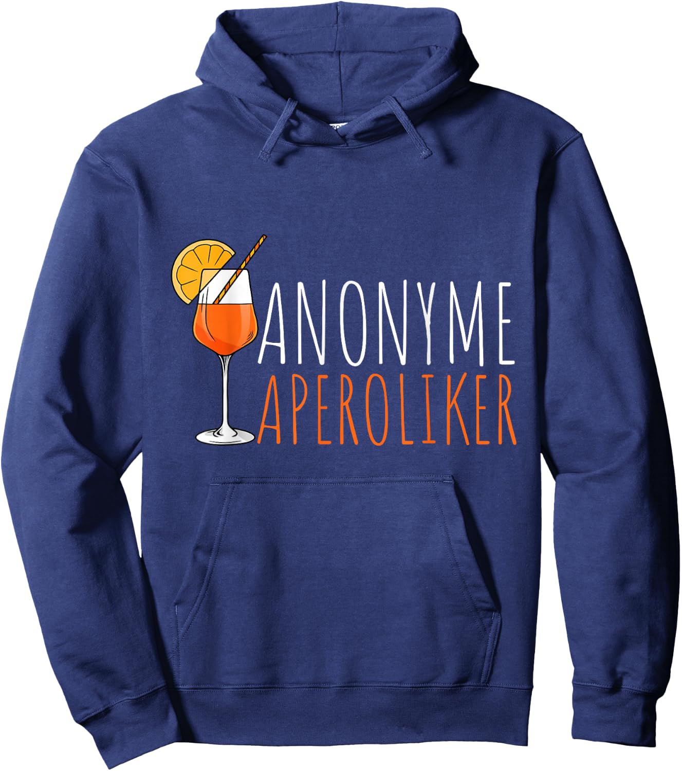 Aperol Spritz Fan - - Schwarz - S - Halbarm - Klassisch - Sommer Hoodie - Hoodie | Navy