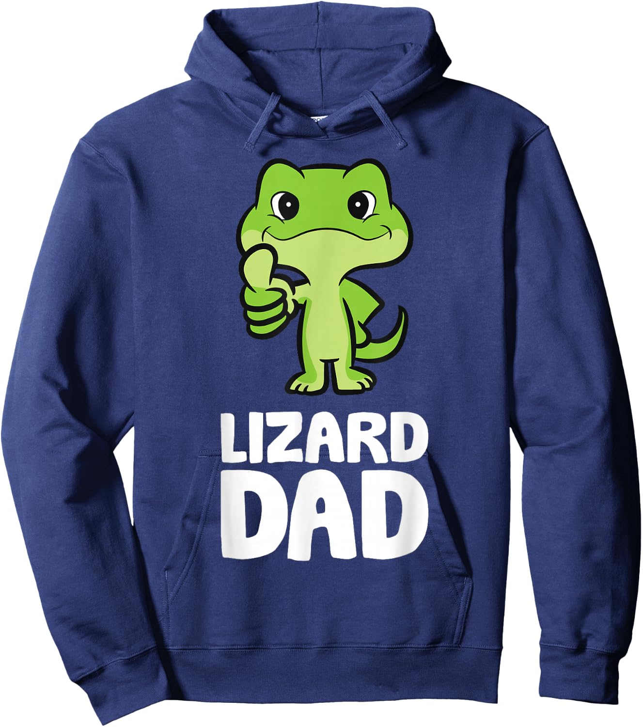 Lizard Dad Reptile Owner Herpetology Lizard Dad Hoodie - Hoodie | Navy