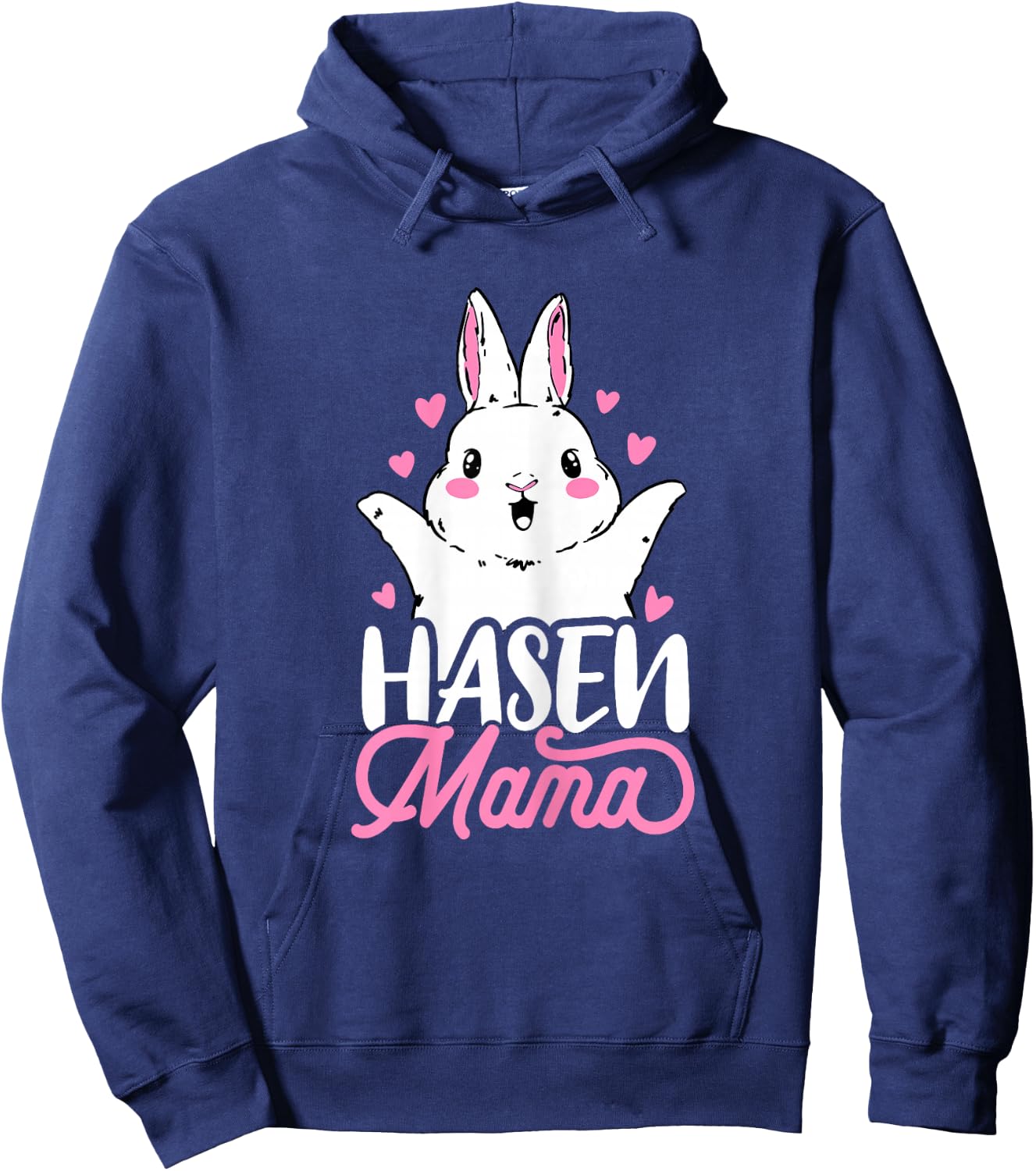 Oster Osterhase Spruch Hasen Ostern Ostereier Hoodie - Hoodie | Navy