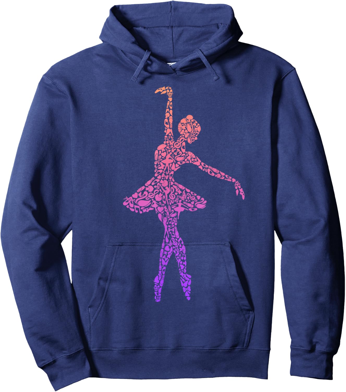 Balletttänzerin Ballerina Tanzen Mädchen Ballett Tänzerin Hoodie - Hoodie | Navy