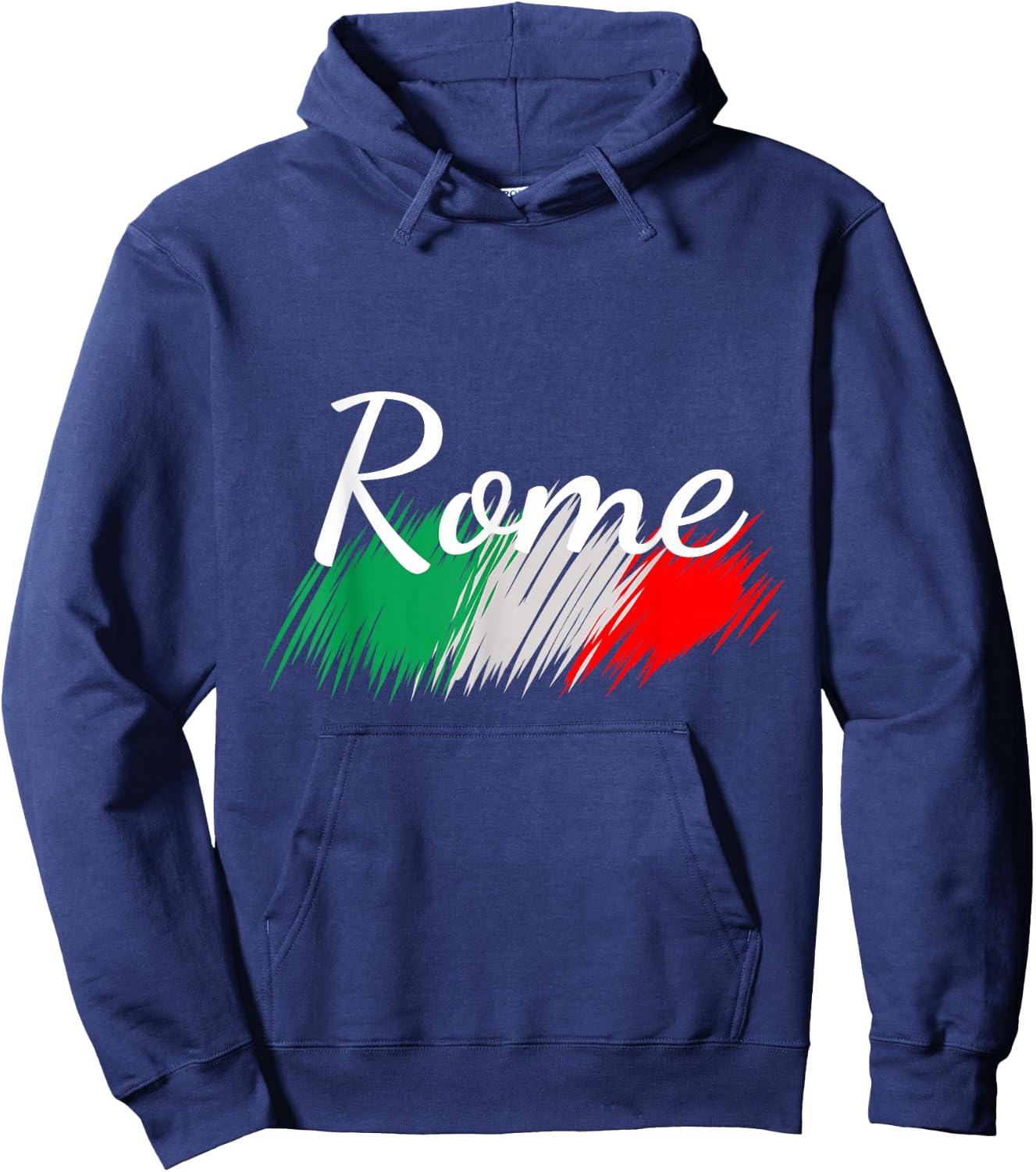 Rome Italy Flag Roma Italia Souvenir Matching Italian Hoodie - Hoodie | Navy