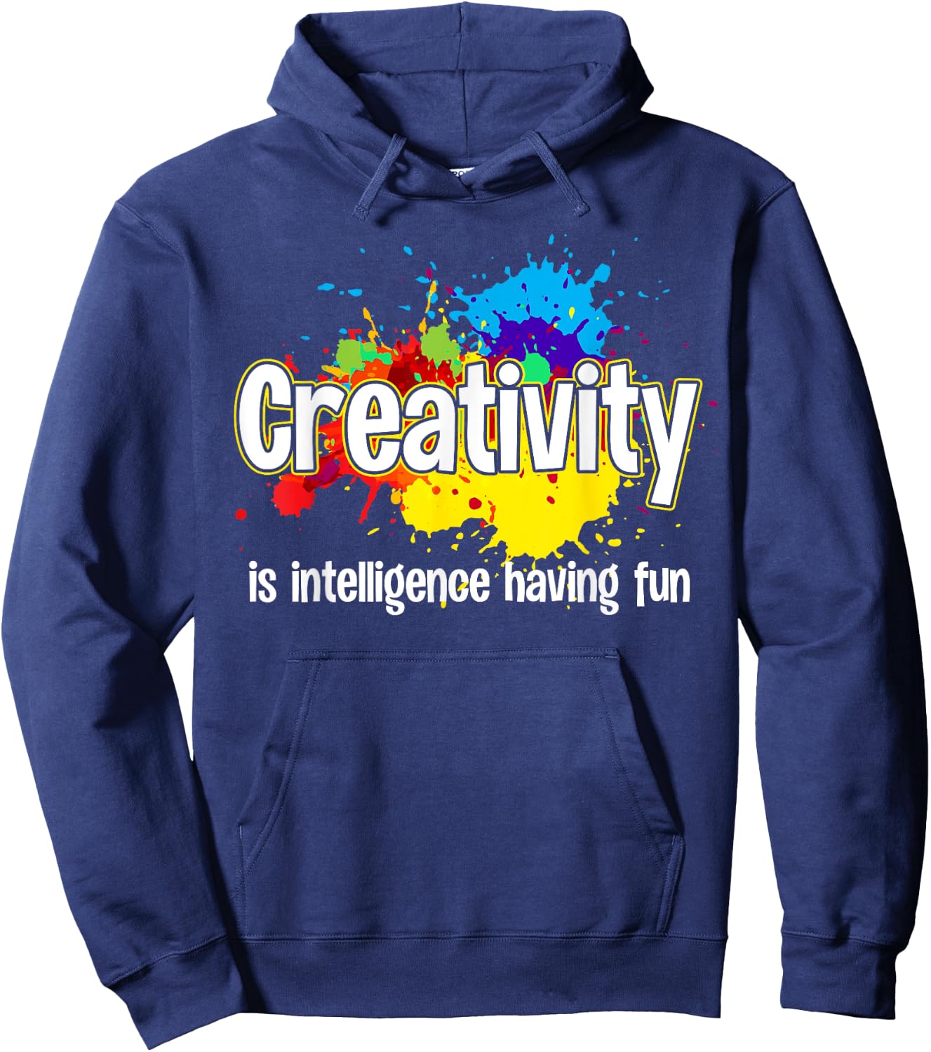 Artist Art Women Creative Drawing Teacher Creativity Hoodie - Hoodie | Navy