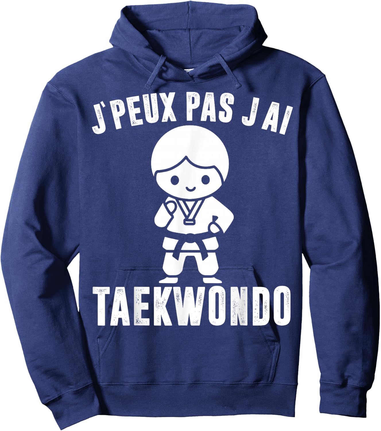 I Can't I Have Taekwondo Gift Funny Fans Taekwondo Sports Hoodie - Hoodie | Navy