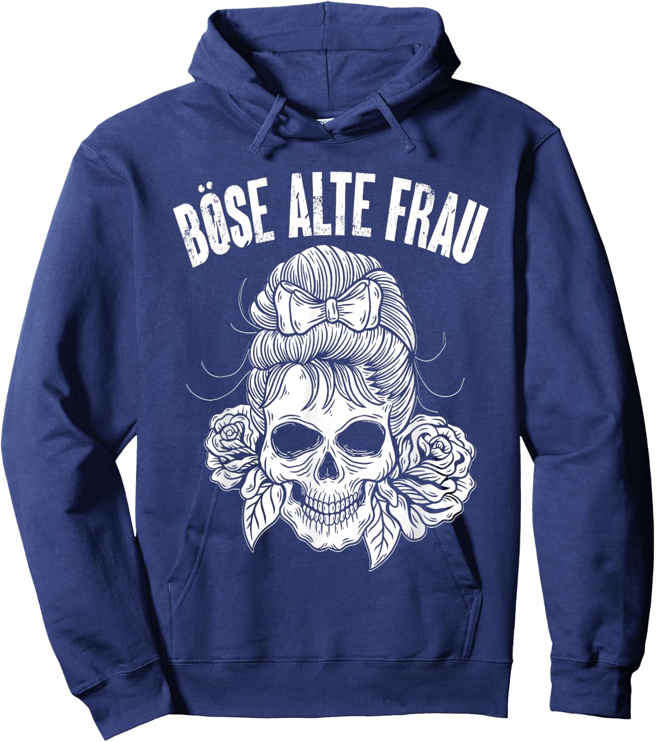 Böse Alte Frau Hoodie - Hoodie | Navy