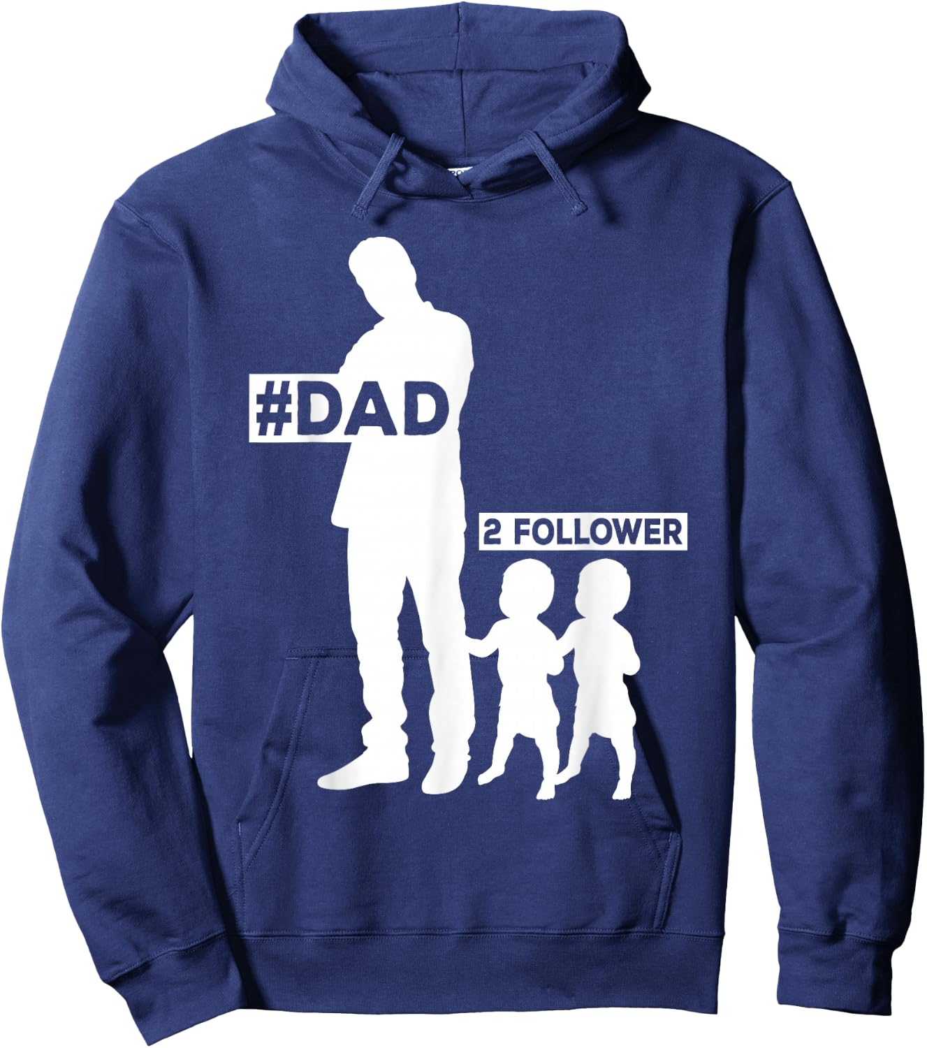 Zwillinge Zwillingspapa Vater Papa Zwillinge Vatertag Hoodie - Hoodie | Navy