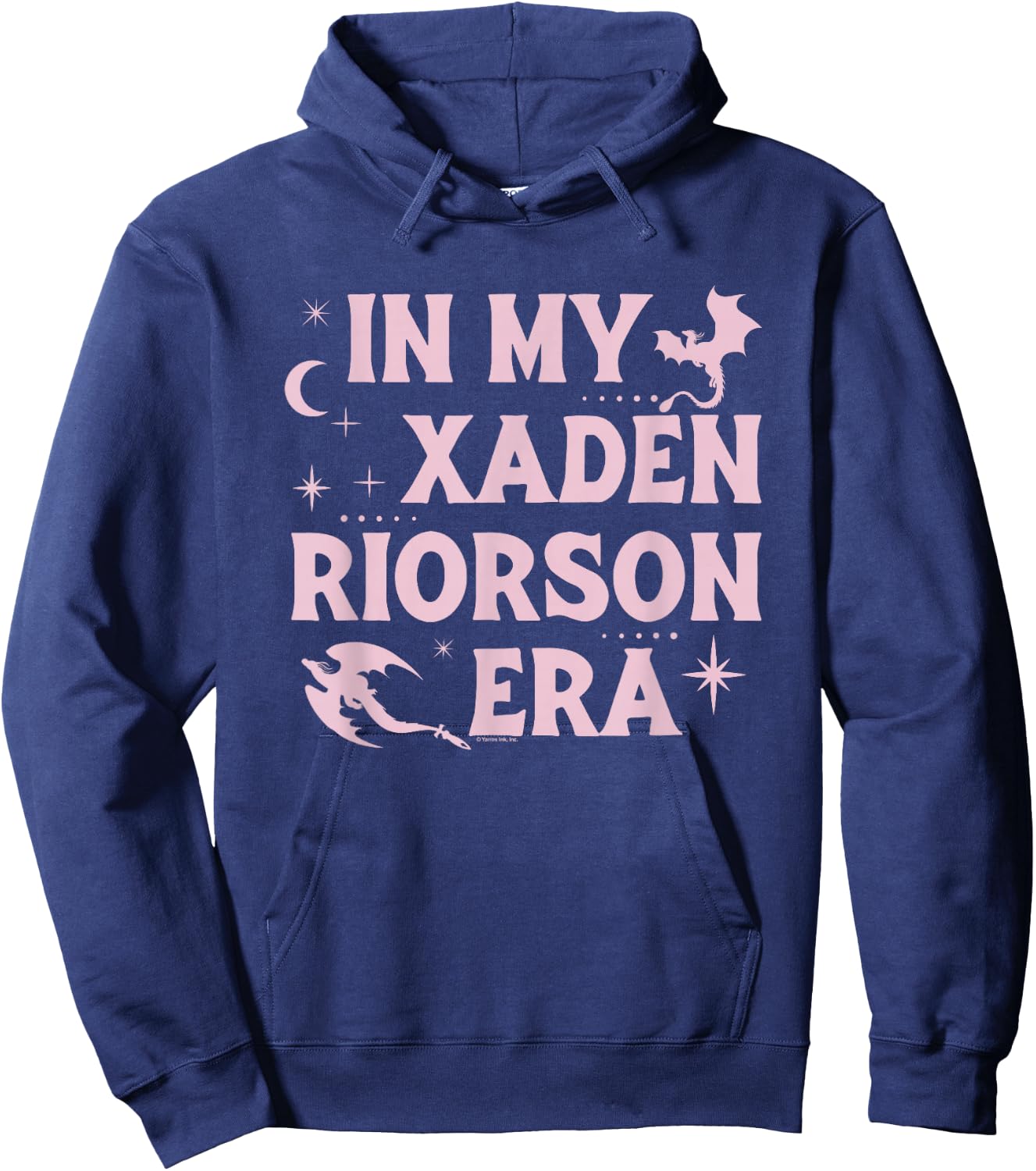 Fourth Wing The Empyrean in My Xaden Riorson Era Hoodie - Hoodie | Navy