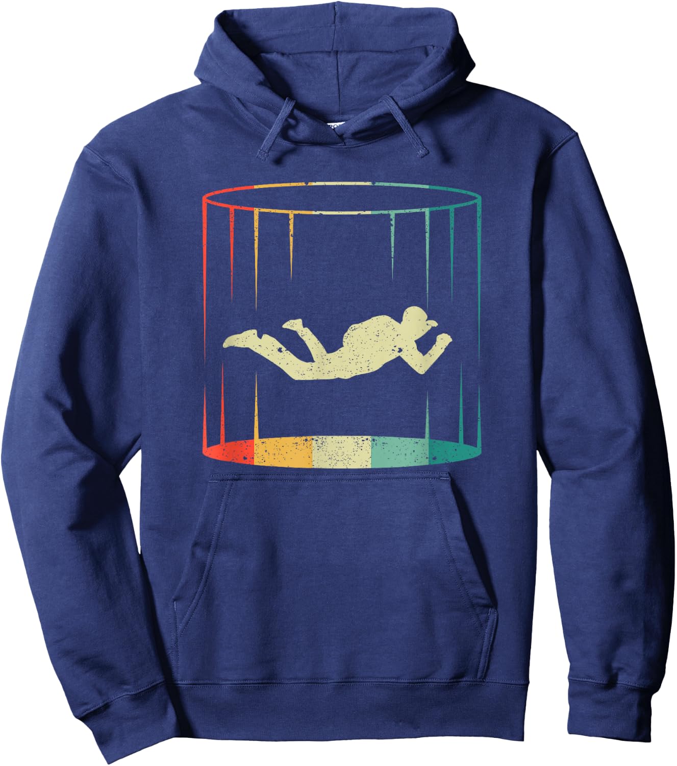 Bodyflying Wind Tunnel Indoor Skydiving Lover Tunnel Flight , black Hoodie - Hoodie | Navy