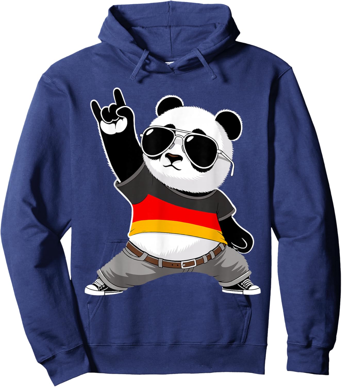 Deutschlandflagge Herren Damen Kinder Deutschland Hoodie - Hoodie | Navy