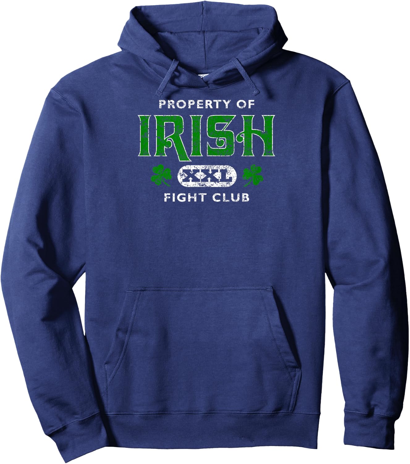 Property of Irish Fight Club XXL Hoodie - Hoodie | Navy