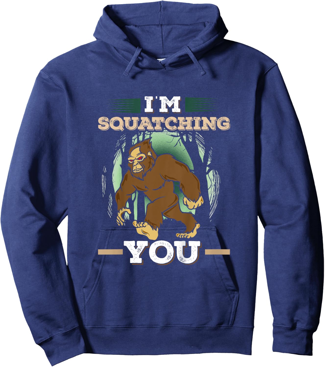 Bigfoot Toddler Shirt Funny Sasquatch Kids Gift Hoodie - Hoodie | Navy