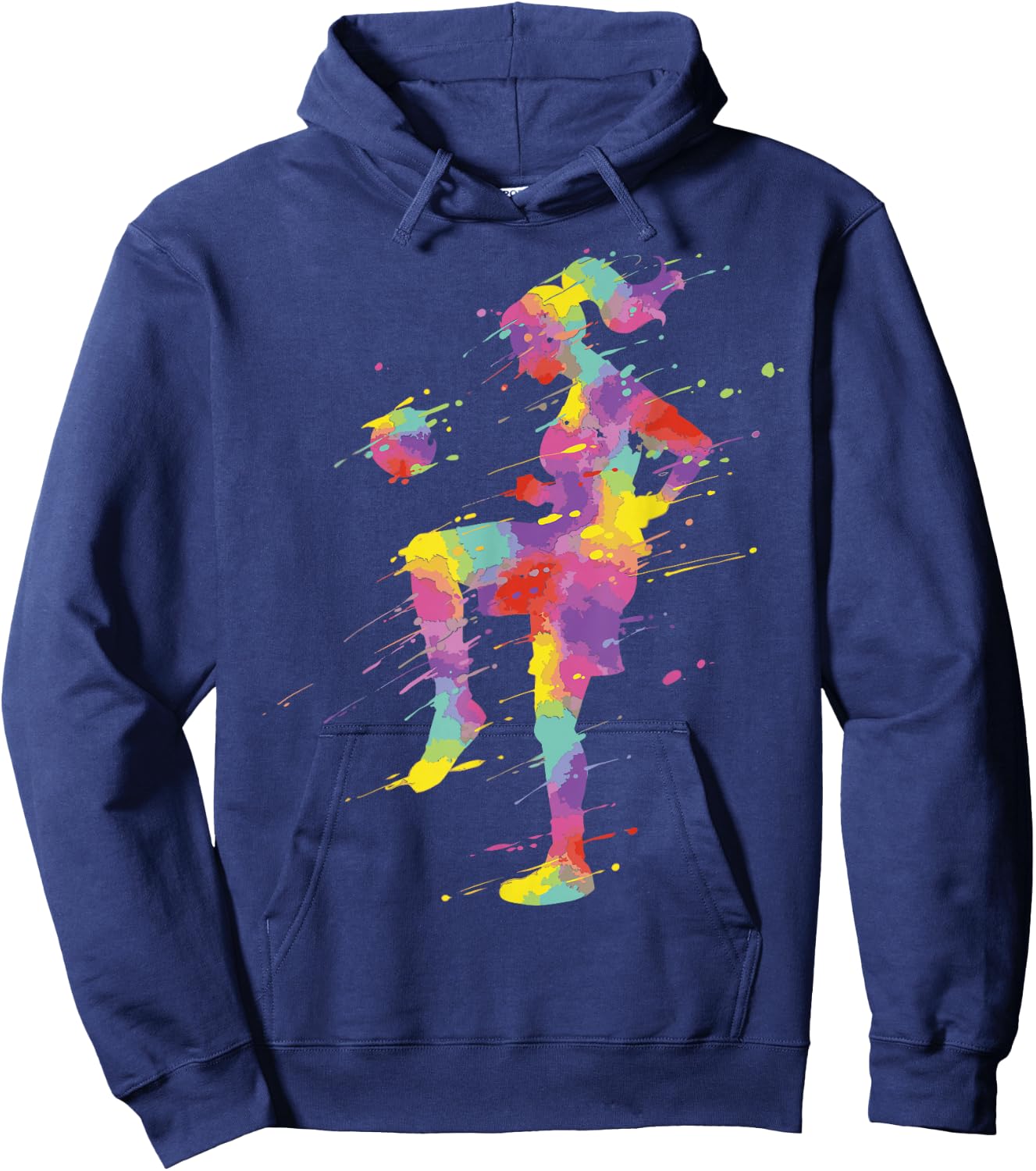 Soccer Girl Hoodie - Hoodie | Navy