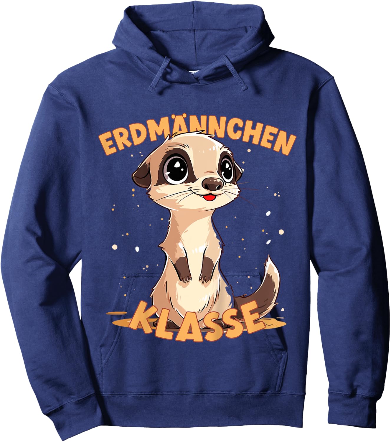 Erdmännchenklasse Grundschule, Klassentier Erdmännchen Hoodie - Hoodie | Navy