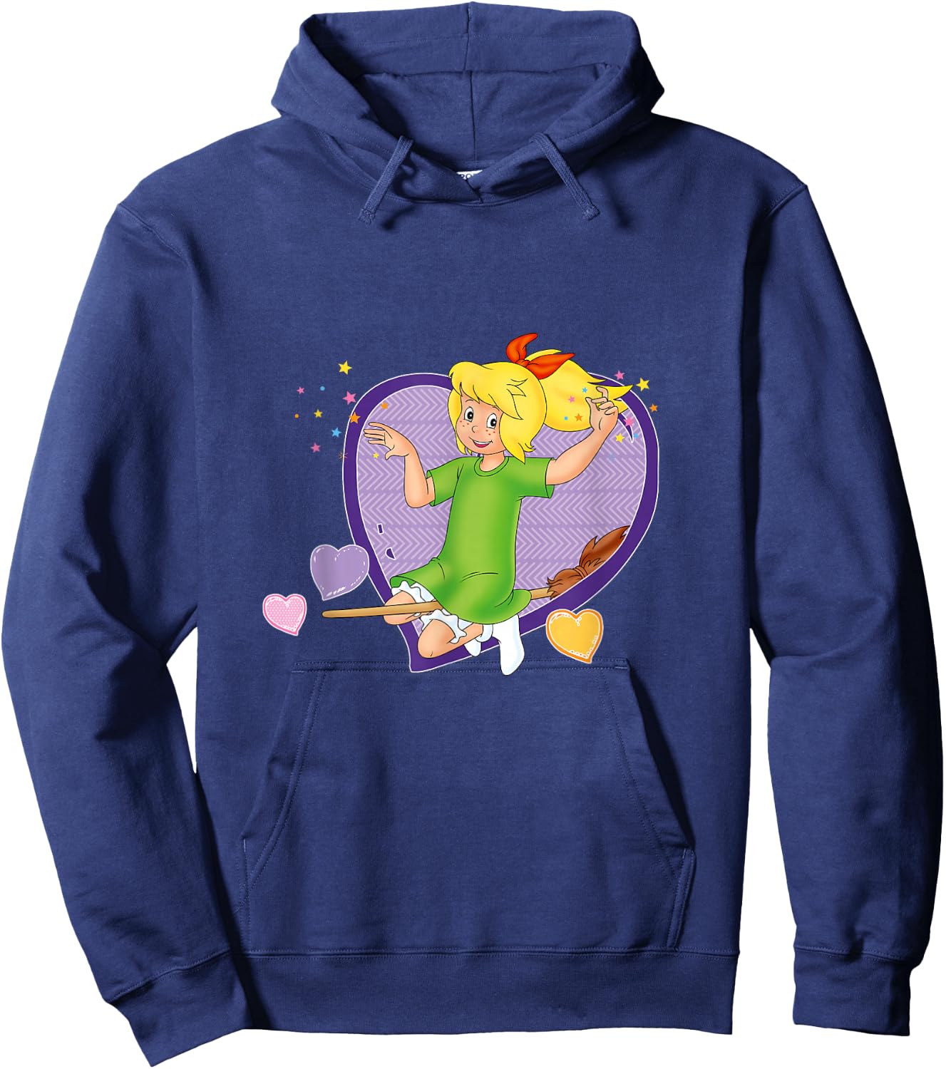 Bibi Blocksberg - Heart , blue Hoodie - Hoodie | Navy