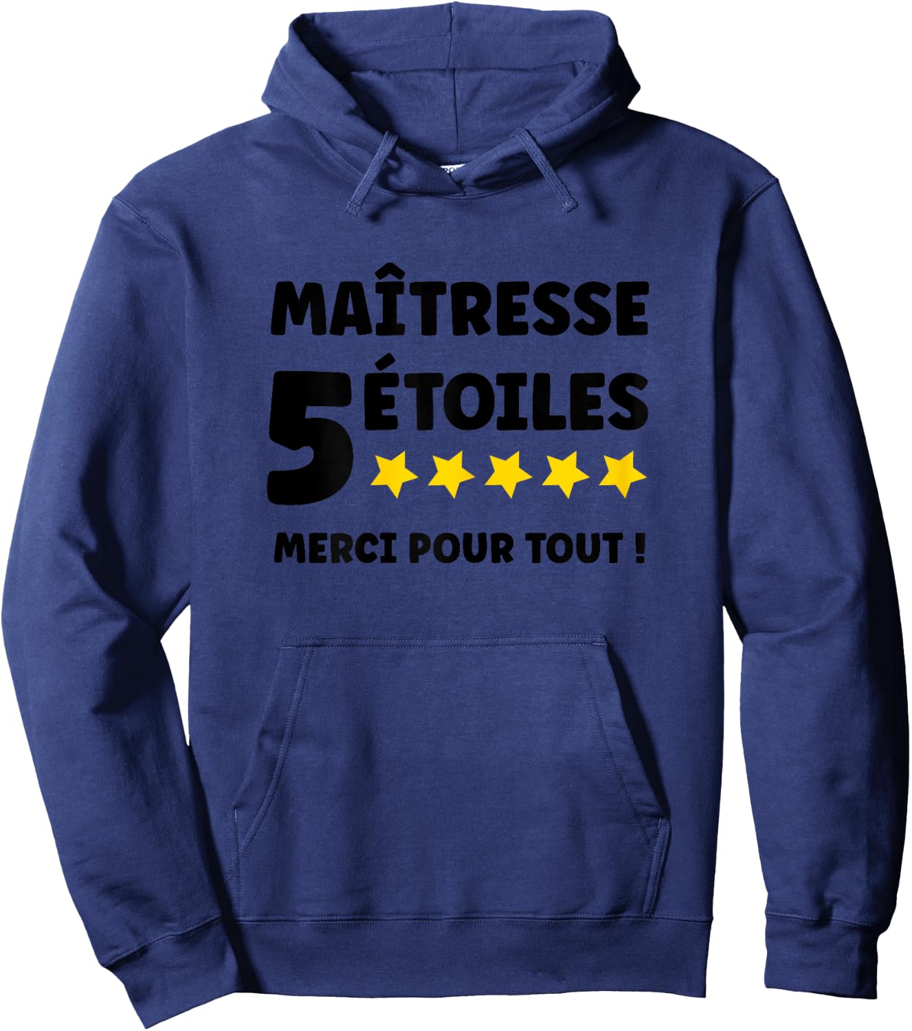 Humour Départ Enseignante école Merci Super maîtresse Hoodie - Hoodie | Navy