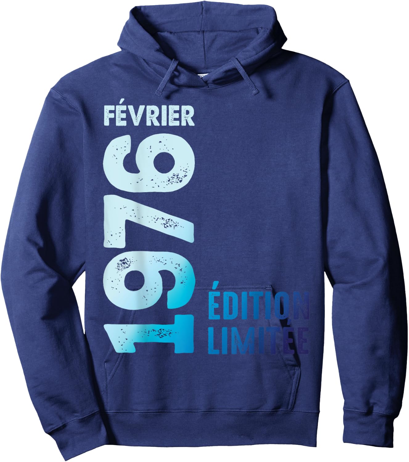 Limited Edition February 1976 Hoodie - Hoodie | Navy