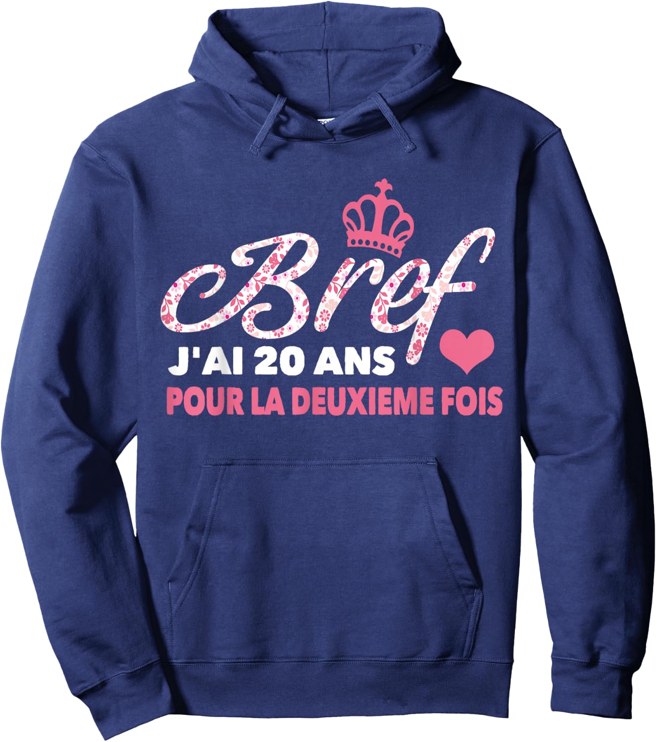 40 Years Anniversary Woman Vintage 1982 Humour Gift Hoodie - Hoodie | Navy