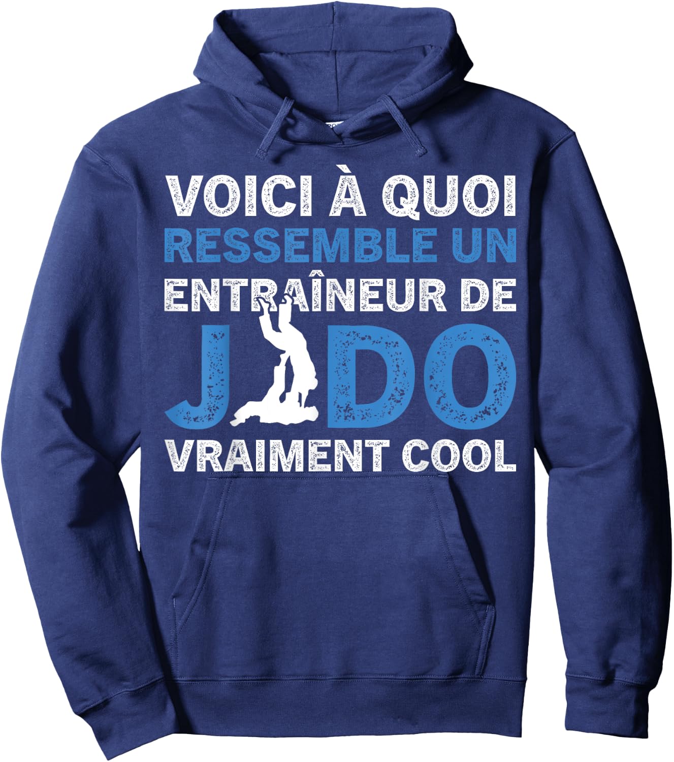 A Judo Coach Really Cool Funny Coach , Black, S Hoodie - Hoodie | Navy