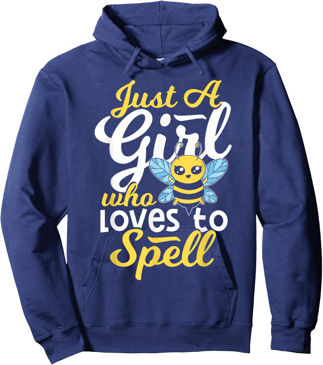 Spelling Bee Comeptition Winner - Girl Spelling Bee Hoodie - Hoodie | Navy