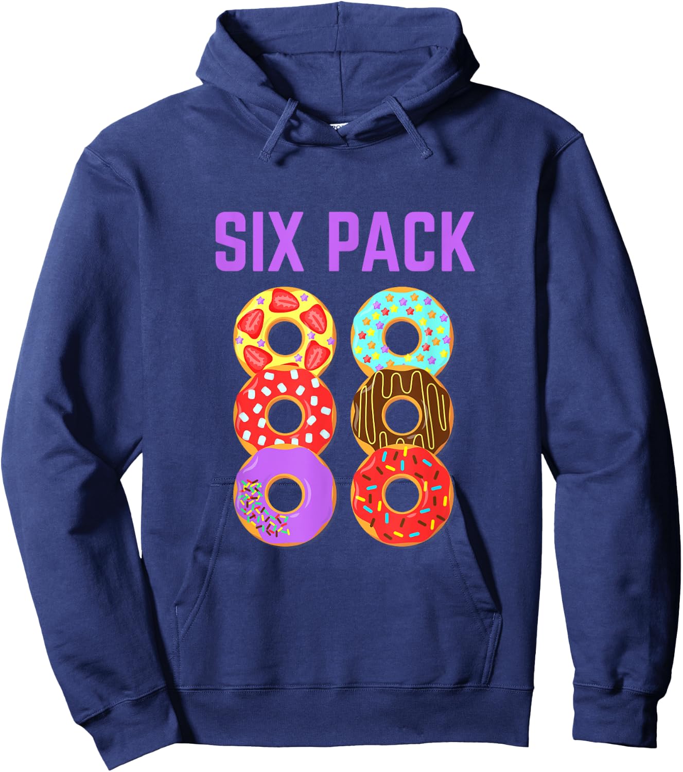 Six Pack Hoodie - Hoodie | Navy