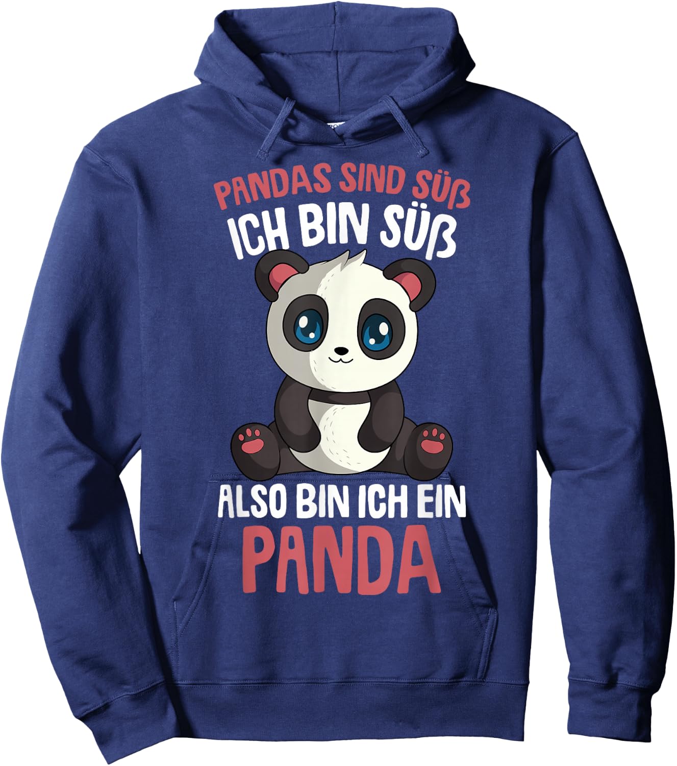 Pandas sind süß Pandabär Kinder Mädchen Hoodie - Hoodie | Navy