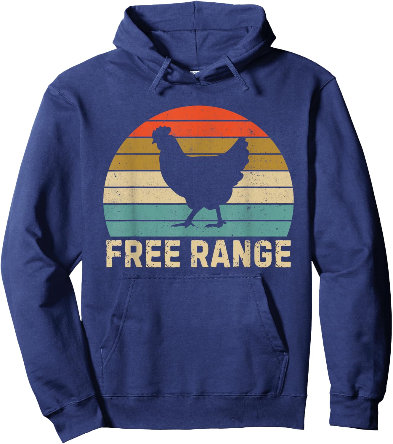 Free Range Chicken Hoodie - Hoodie | Navy