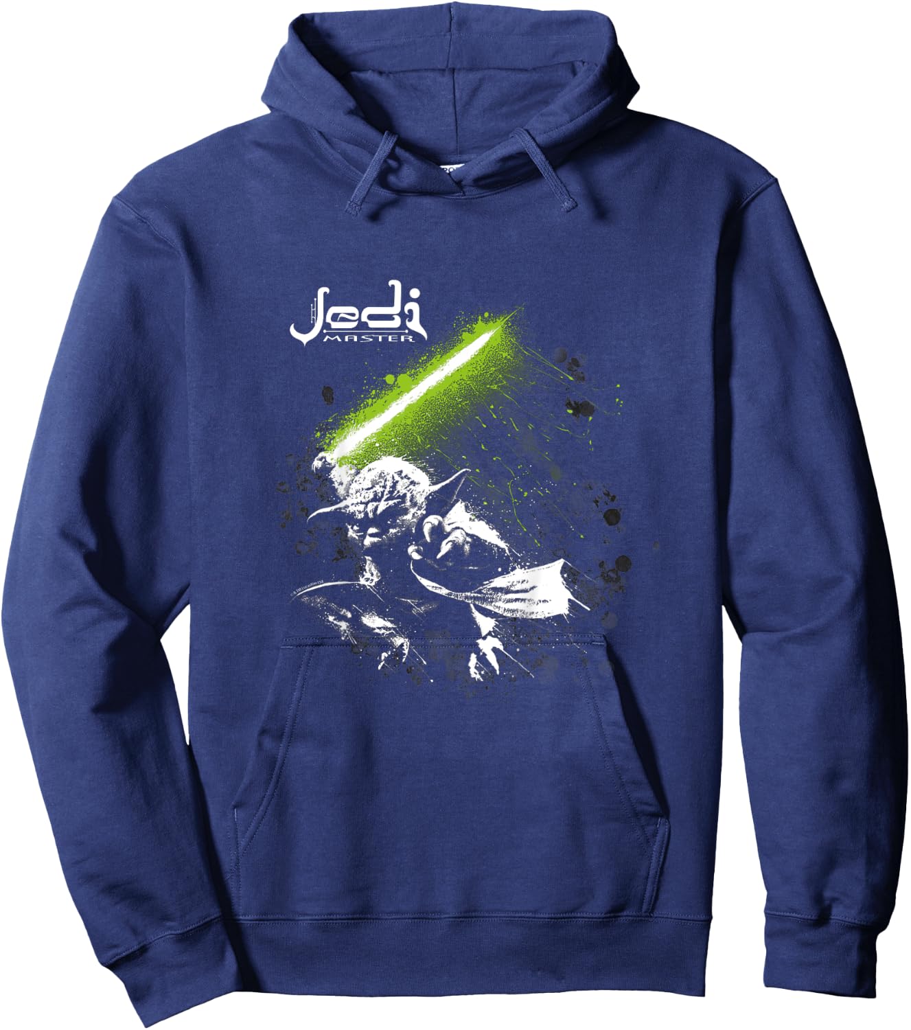 Kids Starwars Yoda Jedi Master , Black, 2 Hoodie - Hoodie | Navy