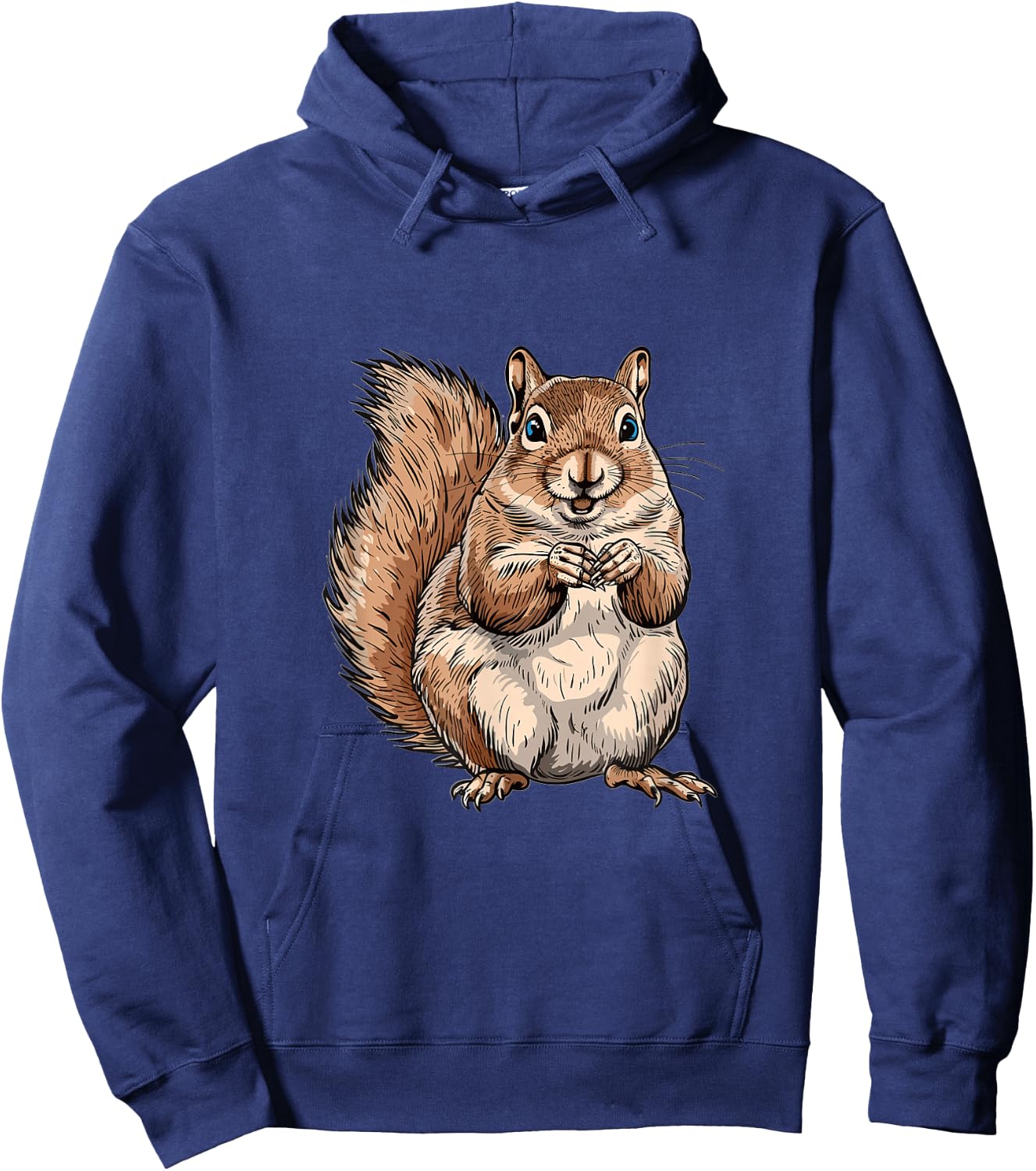 Squirrel Animal Lover Graphic Hoodie - Hoodie | Navy