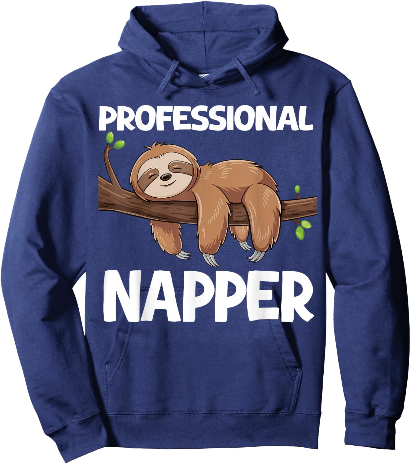 Professional Napper Sloth Hoodie - Hoodie | Navy