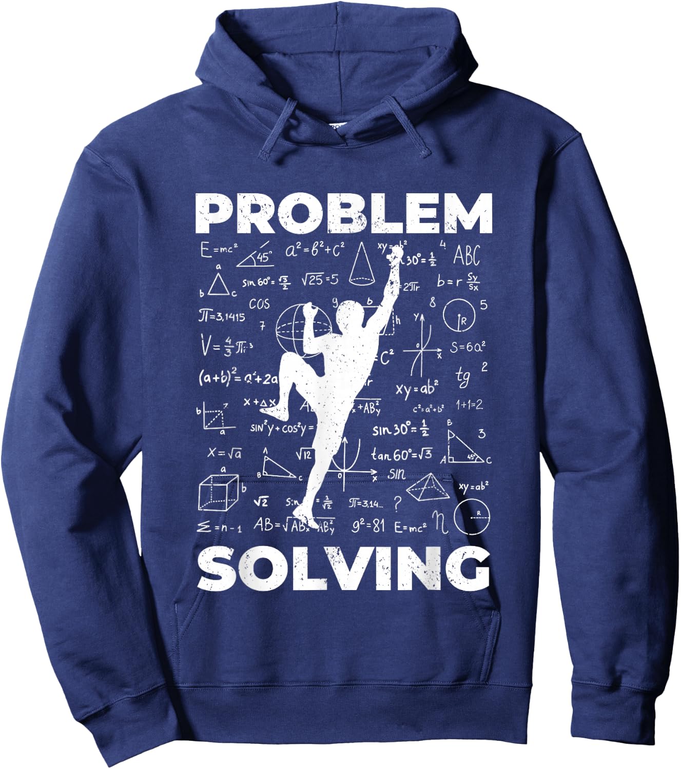 Climbing Gift Climbing Bolder Boulder , Black, S Hoodie - Hoodie | Navy