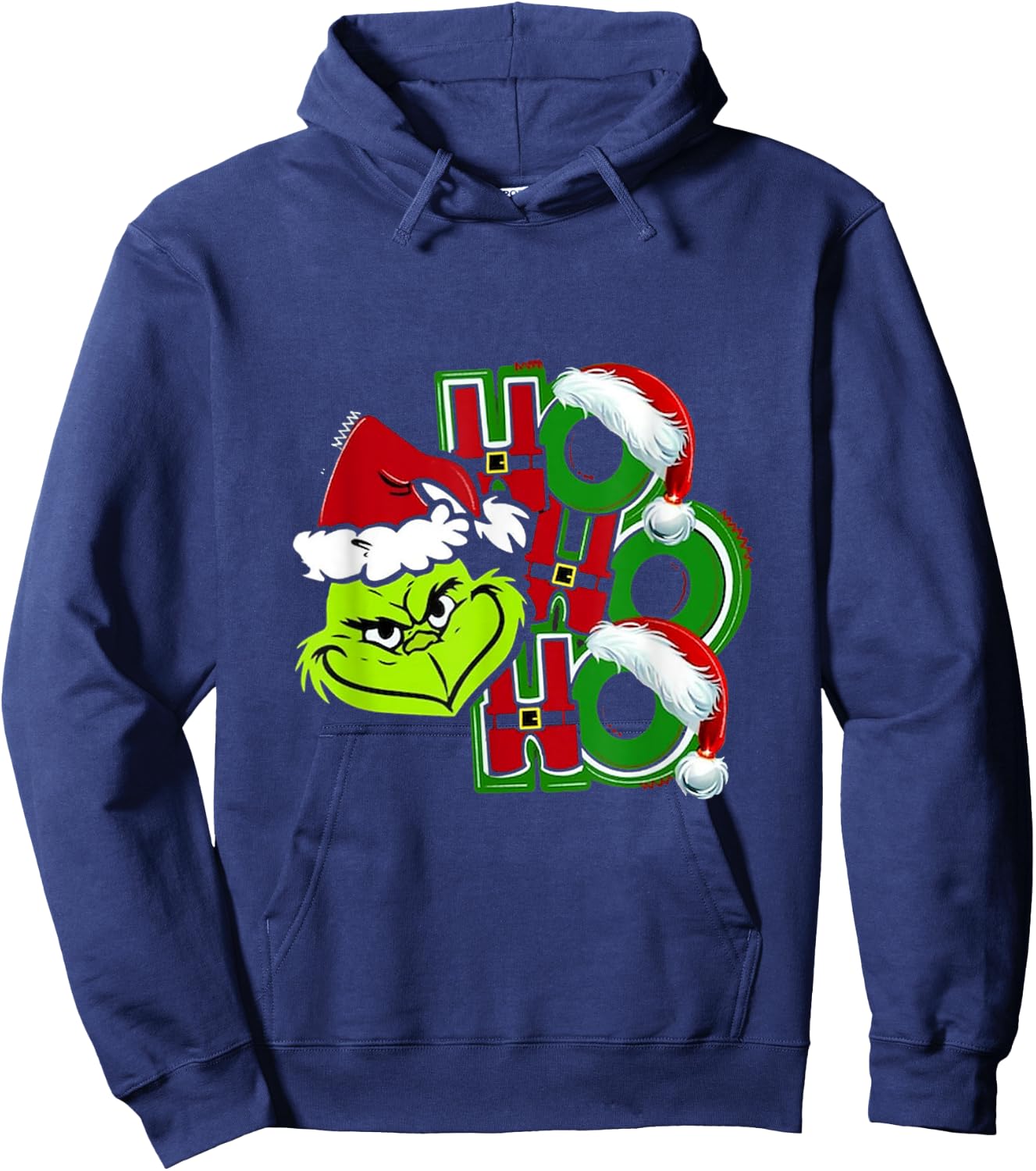 Costume Arts Hohoho 2021 Christmas Funny Cute Hoodie - Hoodie | Navy