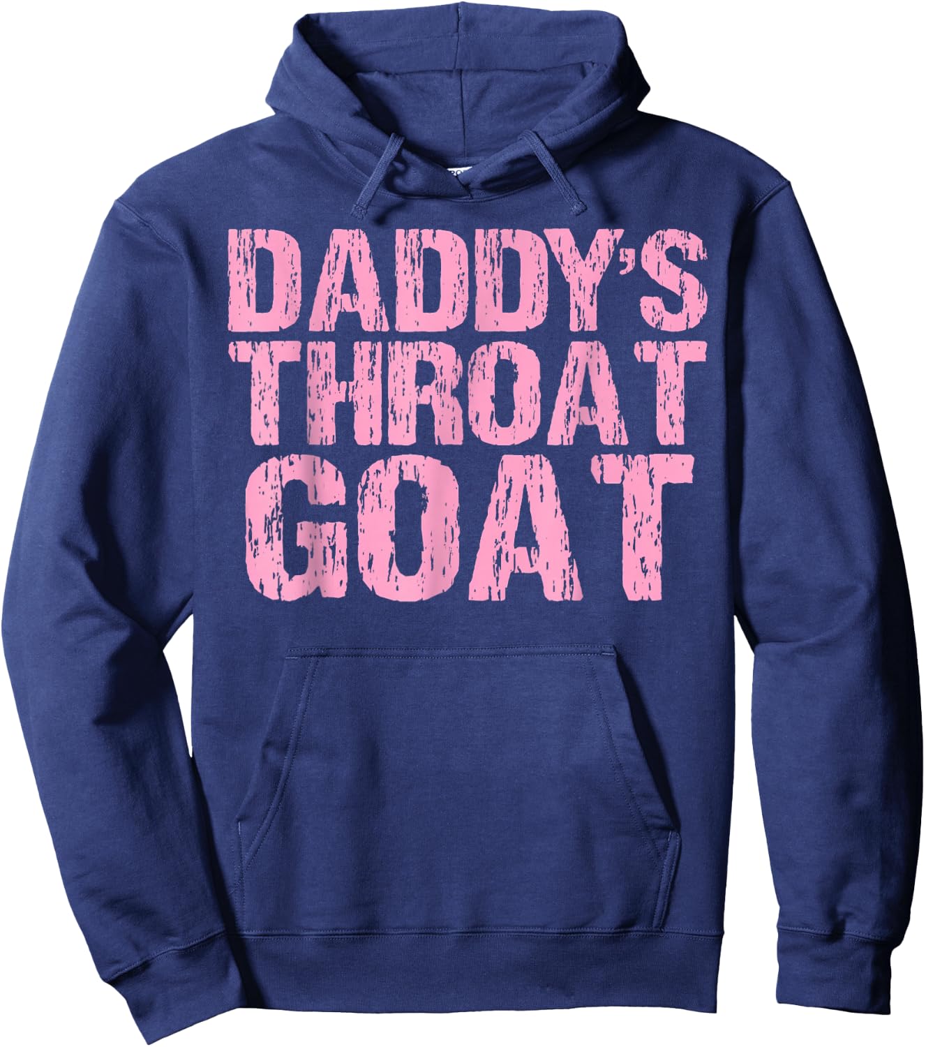 Funny Throat Goat - Adult Humor Sarcastic Outfit Hoodie - Hoodie | Navy