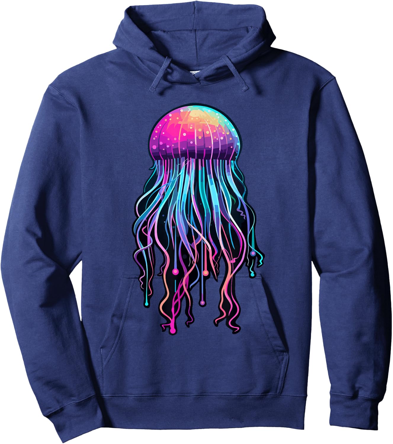 Jellyfish Costume Psychedelic Jelly Fish Sea Ocean Hoodie - Hoodie | Navy