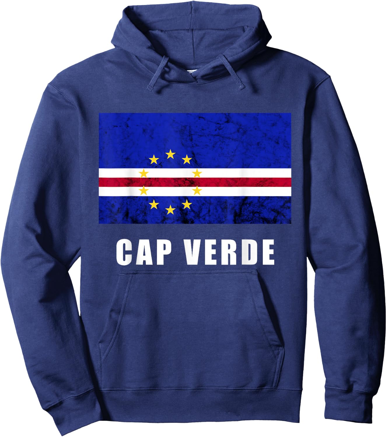 Kap Verde Flagge Cap Verde Stars Kap Verde Island Pride Hoodie - Hoodie | Navy