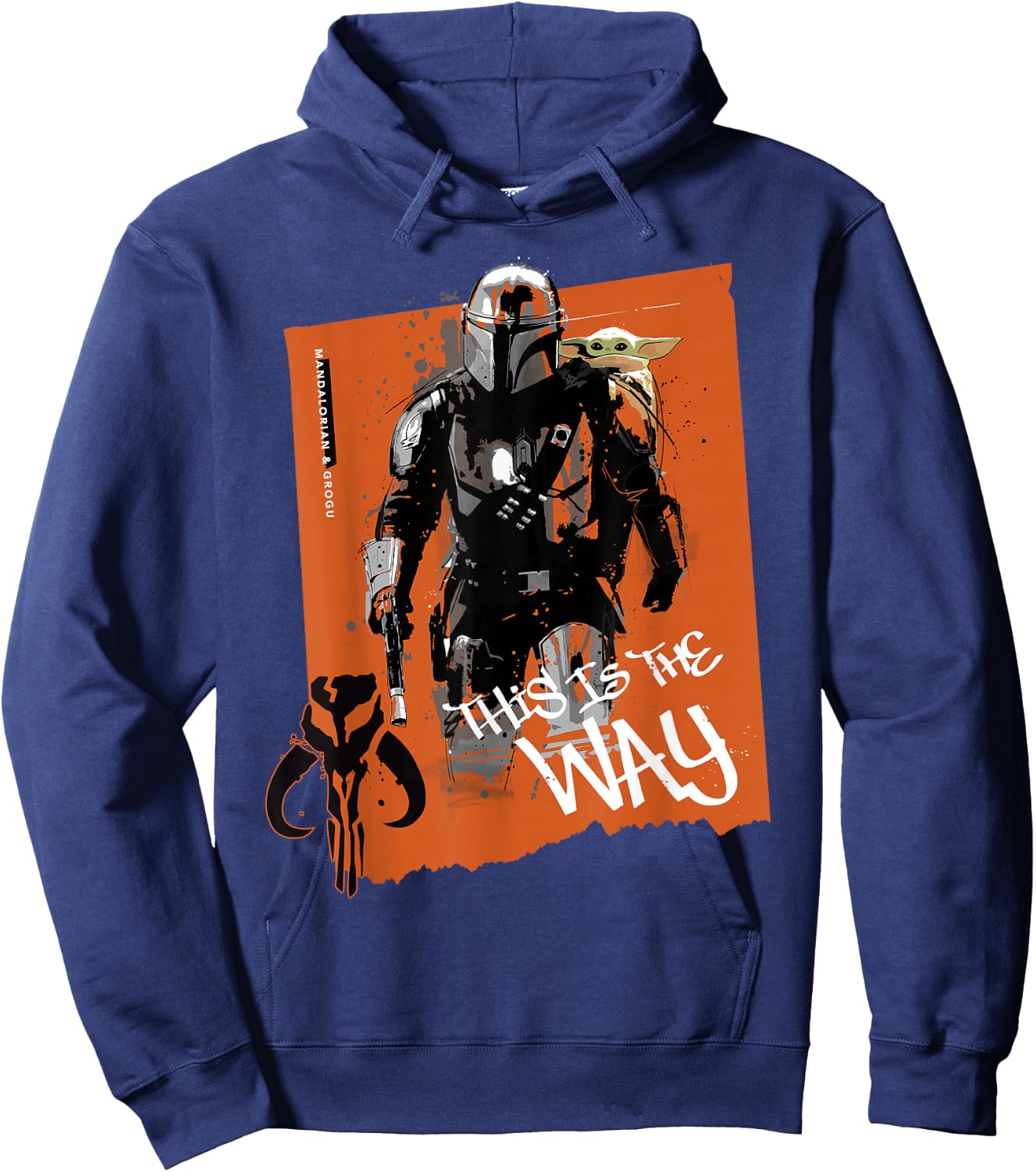 Star Wars: The Mandalorian and Grogu Movie This is the Way Hoodie - Hoodie | Navy