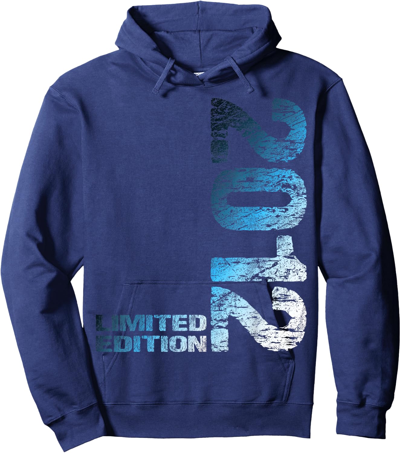 11st Birthday 2012 Limited Edition Boy Girl , black Hoodie - Hoodie | Navy
