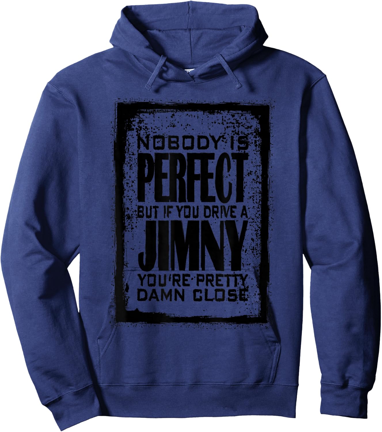 JB74 JB43 4x4 Offroad witzig Niemand ist Perfekt Jimny Hoodie - Hoodie | Navy