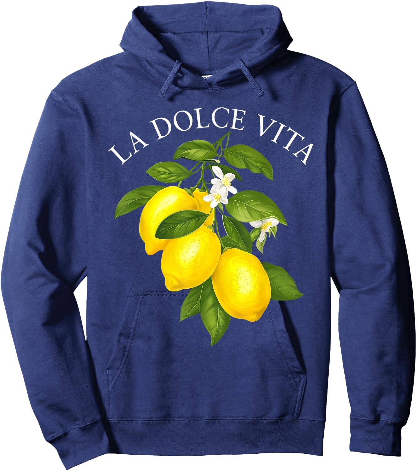 LA Dolce Vita X Limone Lemons Lemon Limoncello Spritz Hoodie - Hoodie | Navy