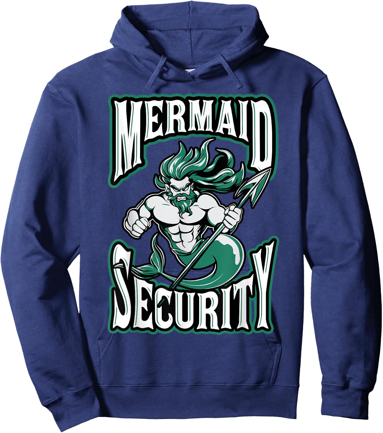 Mermaid Security Hoodie - Hoodie | Navy