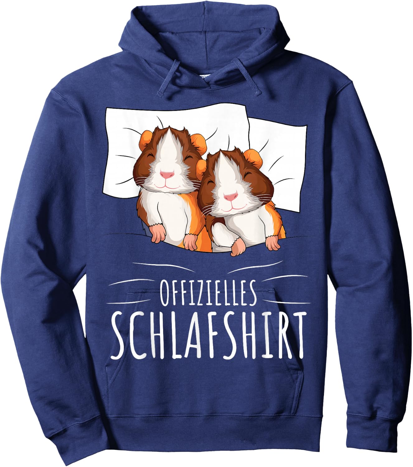 Guinea Pig Official Sleep Shirt , black Hoodie - Hoodie | Navy