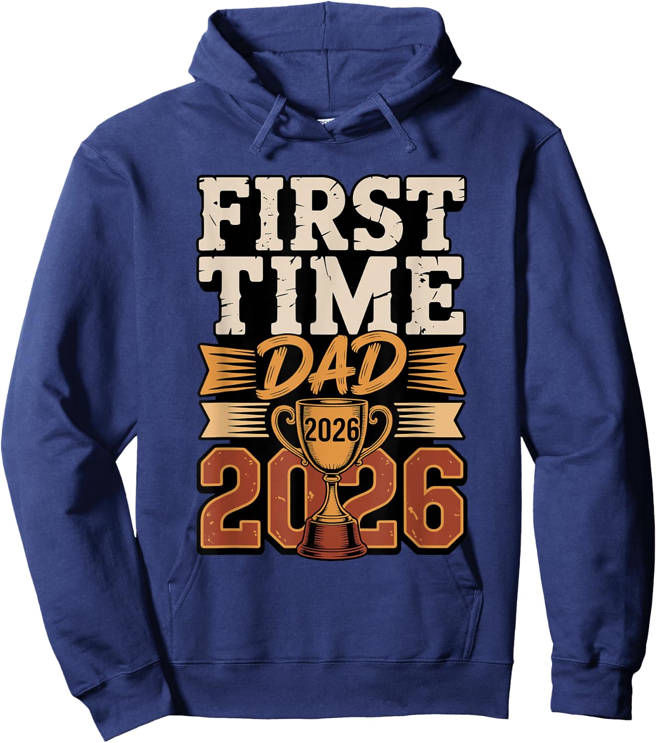 First Time Dad 2026 New Father Hoodie - Hoodie | Navy