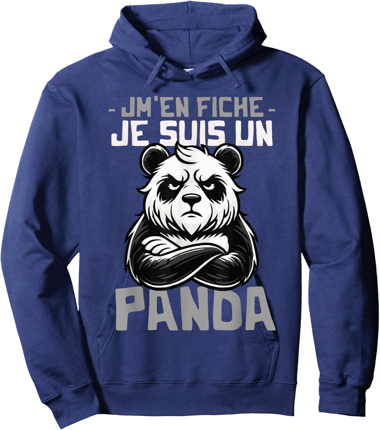 Idea Je suis un Panda Funny Funny Panda Motif Giant Panda , Black, S Hoodie - Hoodie | Navy
