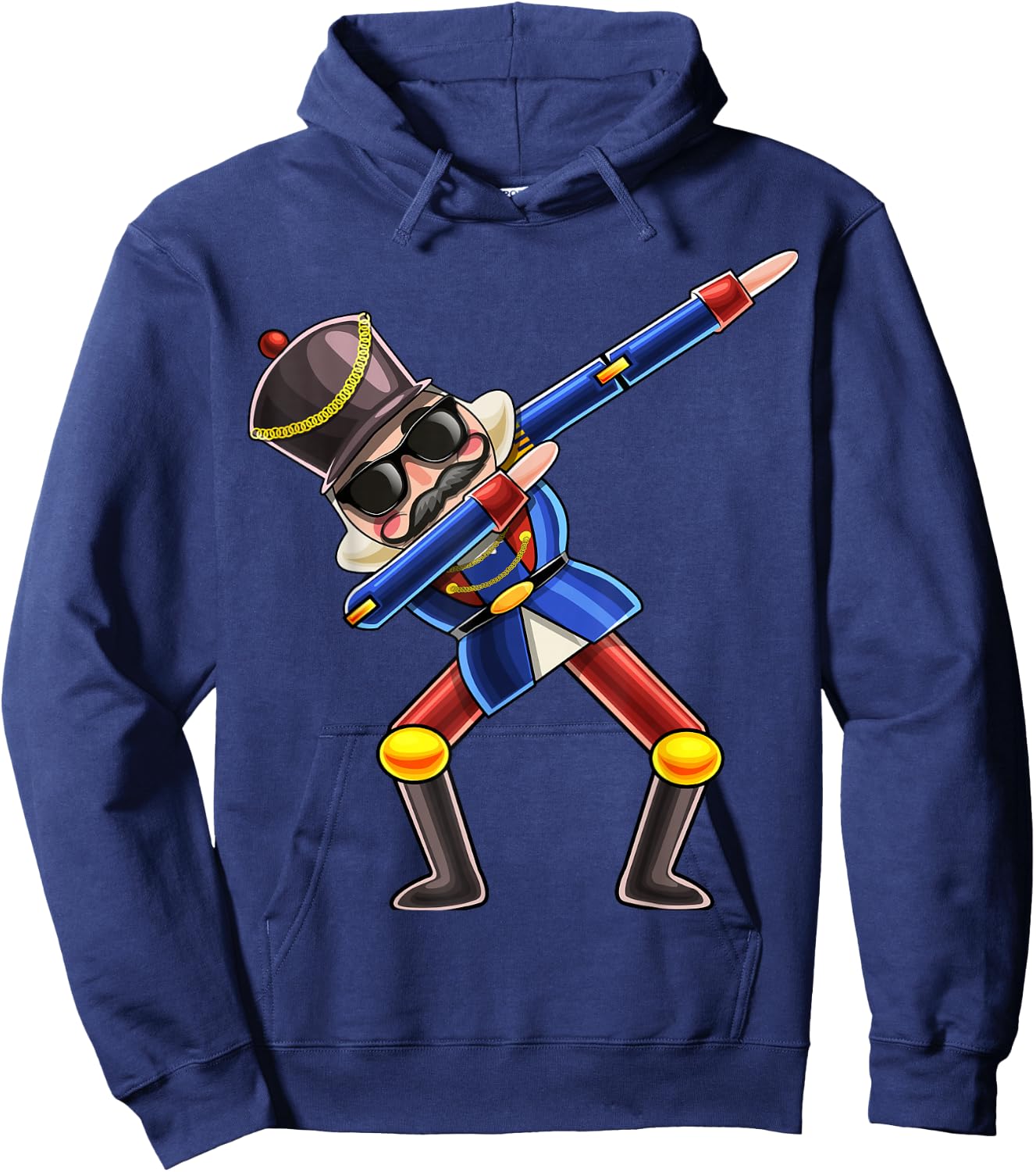 Dabbing Nutcracker Christmas Costume Nutcracker GIft Kids Hoodie - Hoodie | Navy