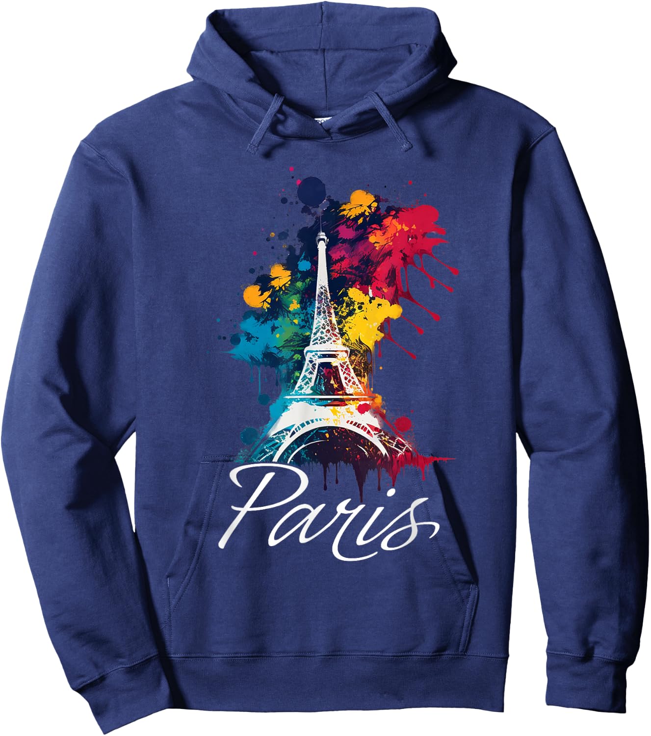 Eiffelturm Paris Mädchen Reise Urlaub Frankreich Souvenir Hoodie - Hoodie | Navy