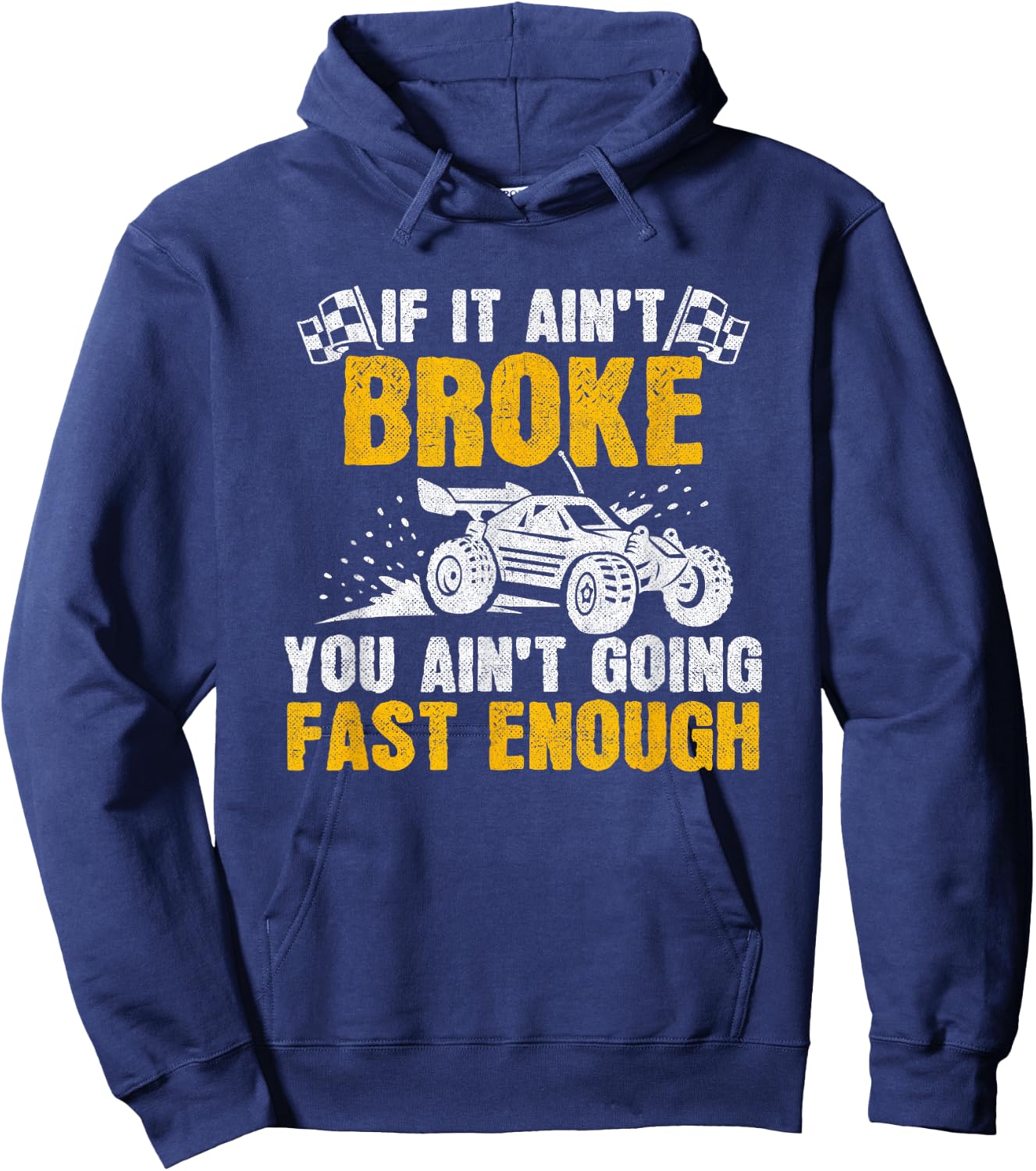 Remote Control Cars - RC Car Racing - Funny RC Car Hoodie - Hoodie | Navy