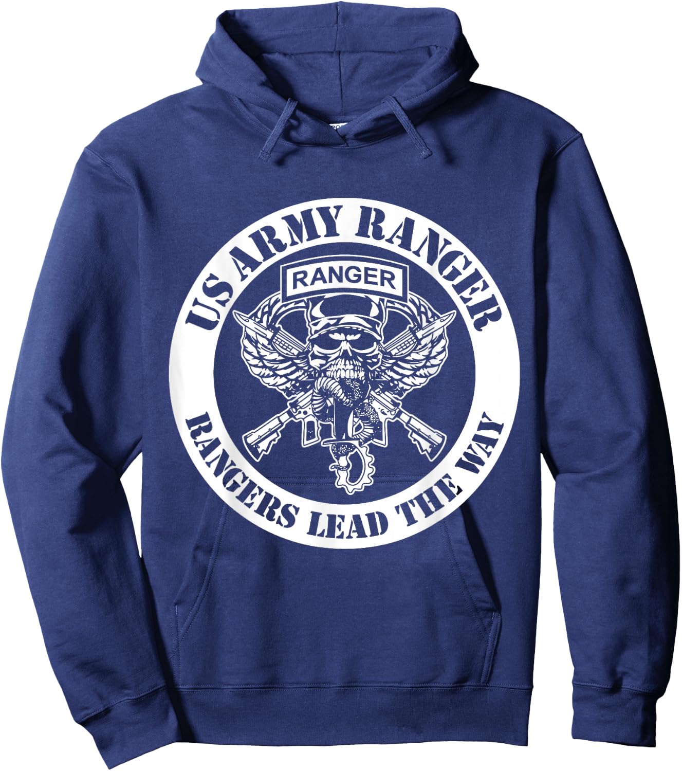 Ranger geben den Weg, Ranger-Veteran der US-Armee Hoodie - Hoodie | Navy