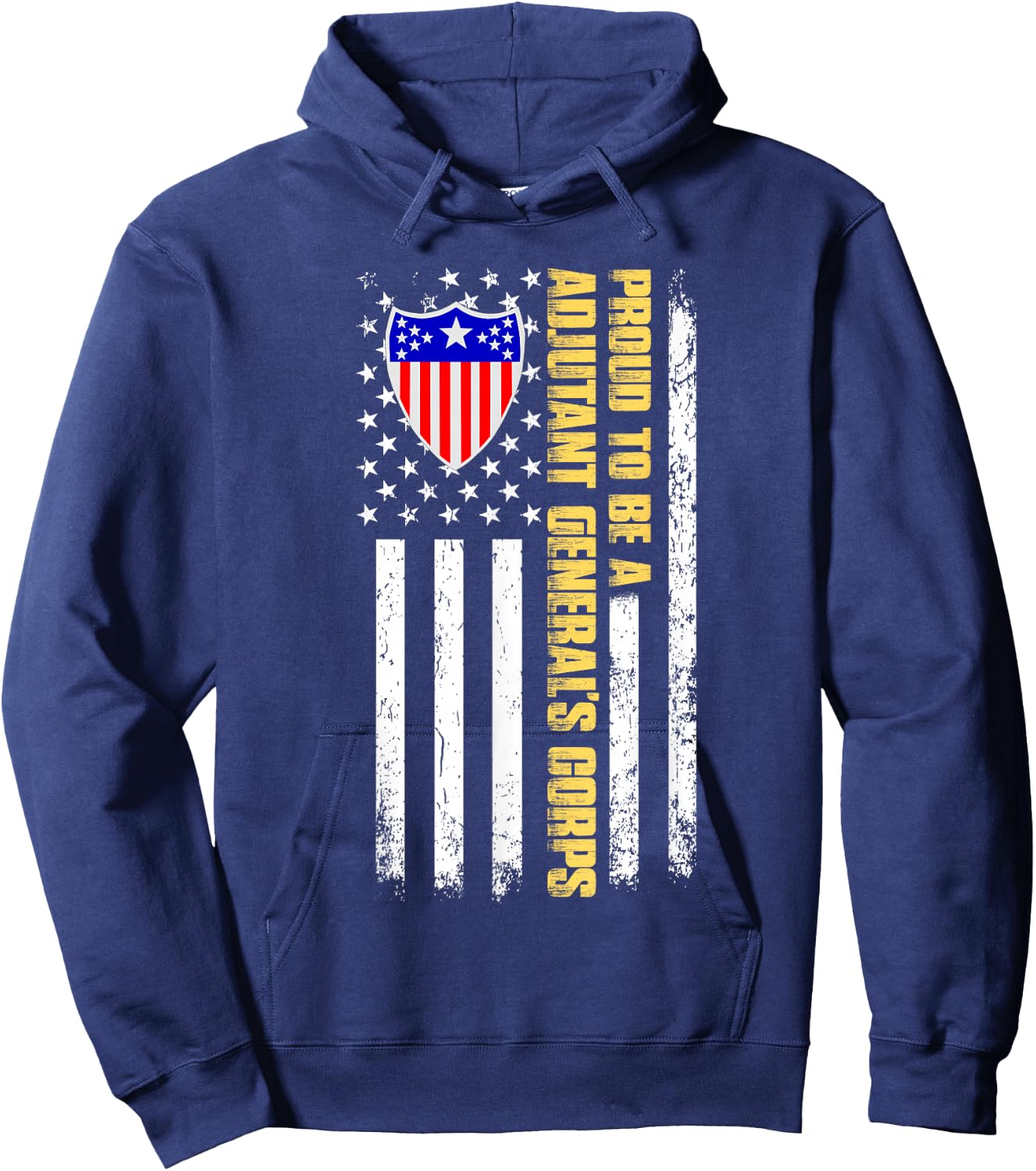 Proud To Be A United States Adjutant General's Corps Hoodie - Hoodie | Navy